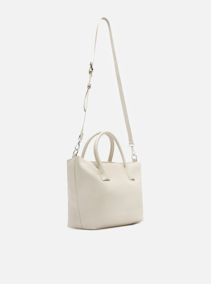 Bolsa Tote Off-White Pequena