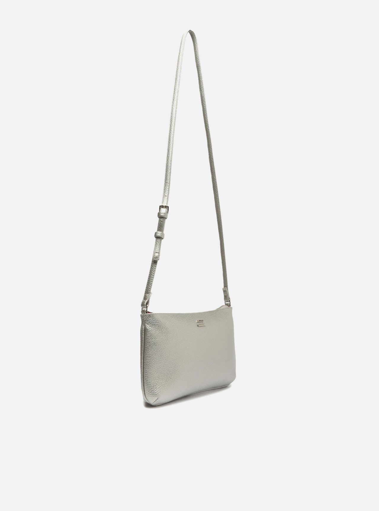 Bolsa Tiracolo Prateada Morgana Pequena — foto 5