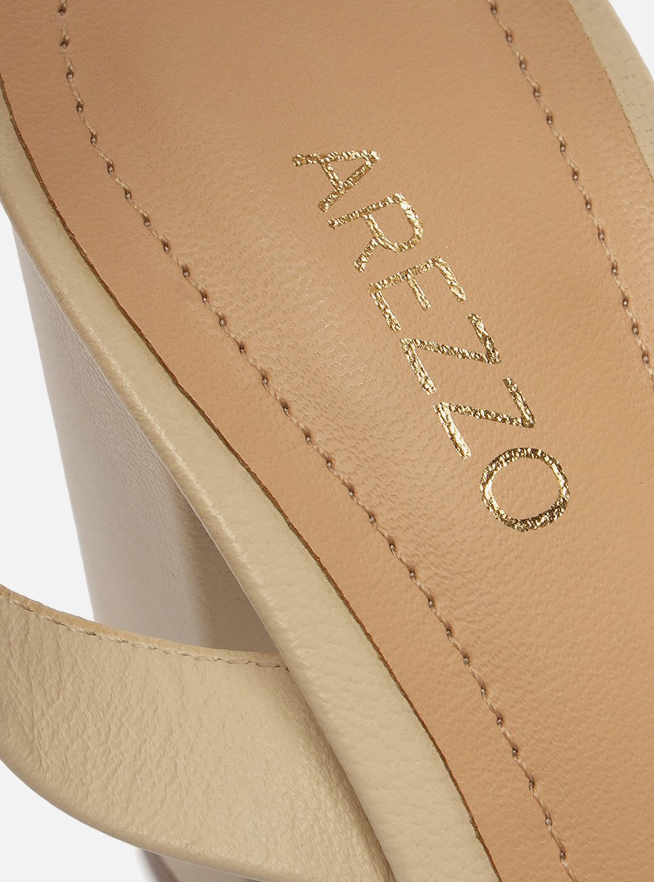 Sandália Off-White Couro Salto Alto Bloco Lace Up — foto 7