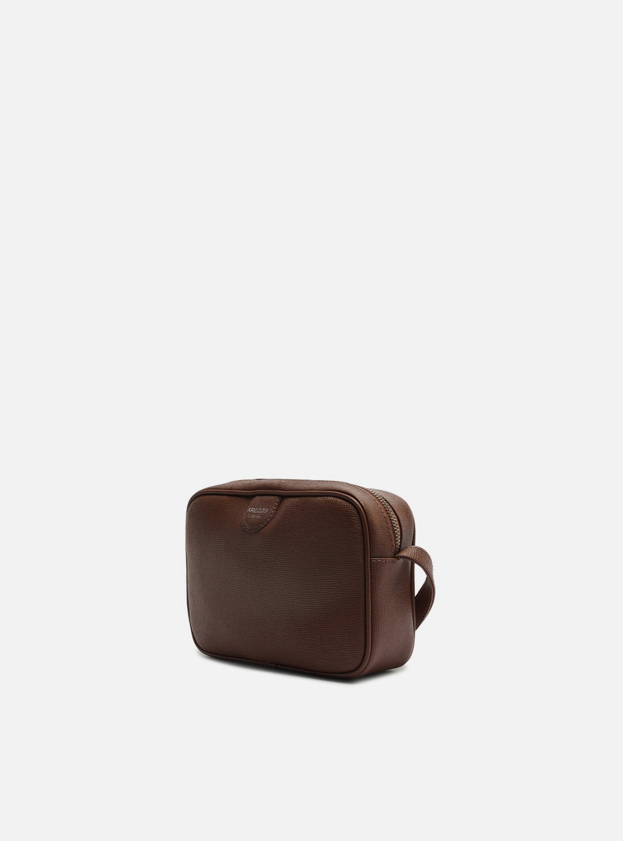 Bolsa Tiracolo Marrom Pequena Metais — foto 2