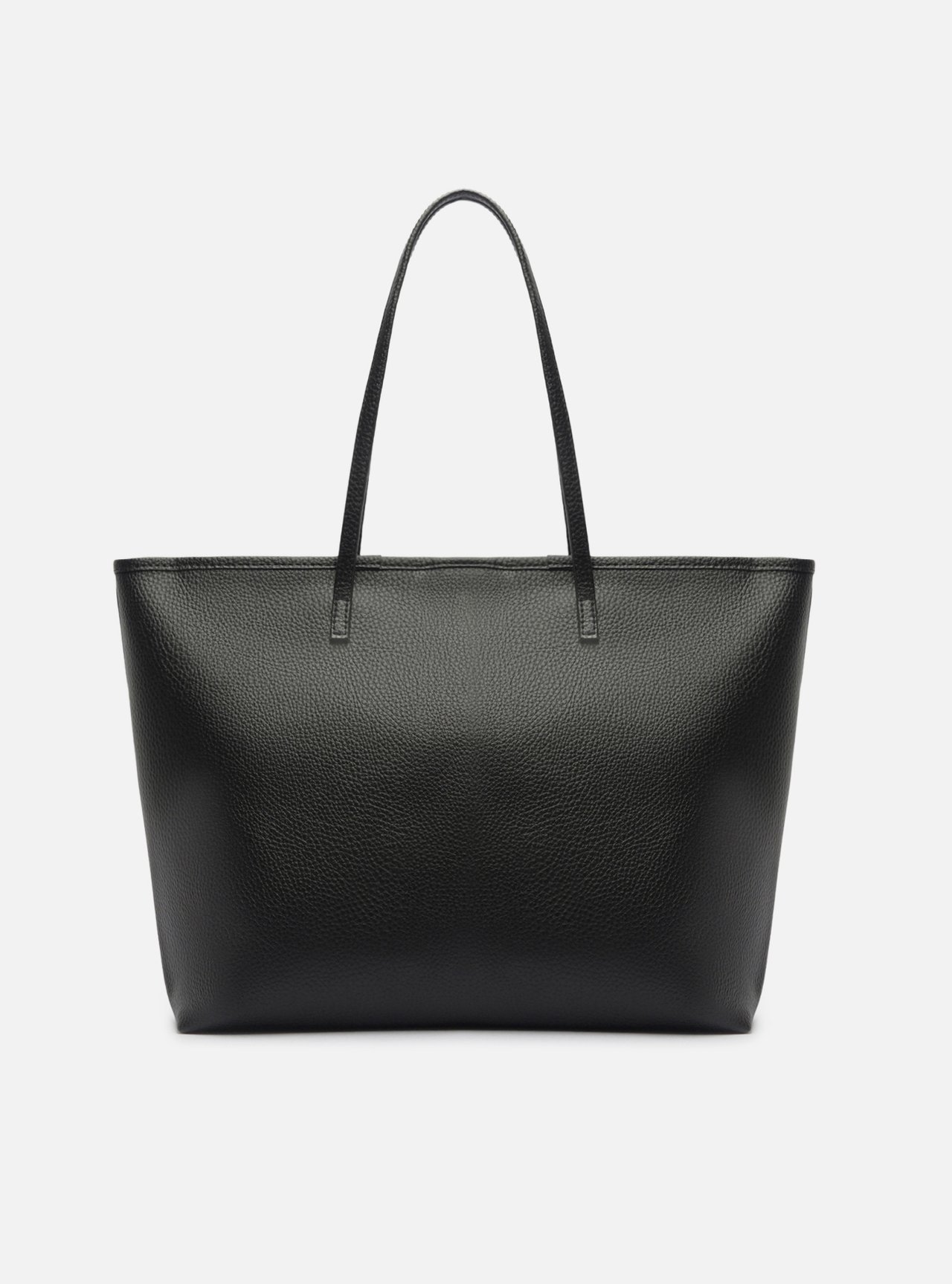 Bolsa Shopping Preta Grande Pouch — foto 3
