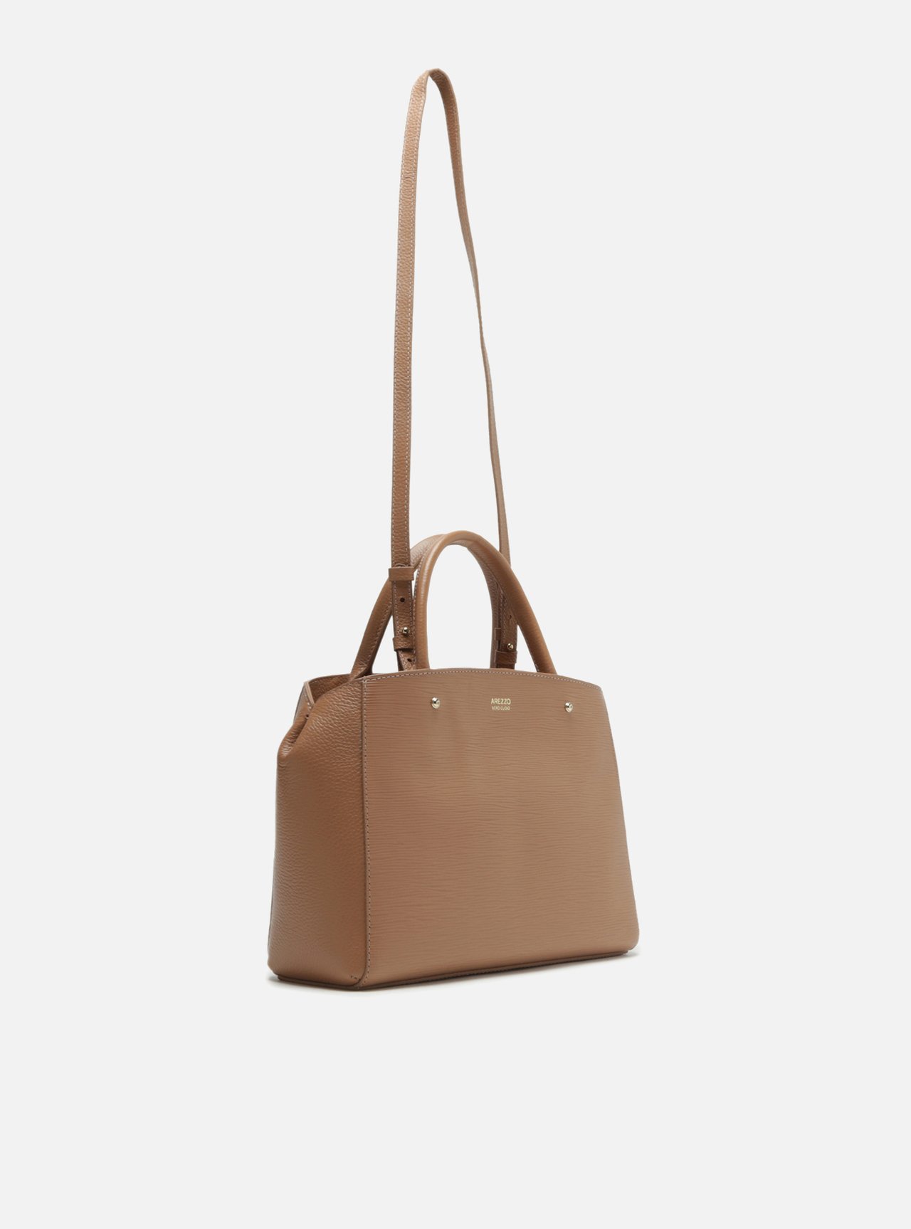 Bolsa Couro Tote Média Bella Natural Peach — foto 6