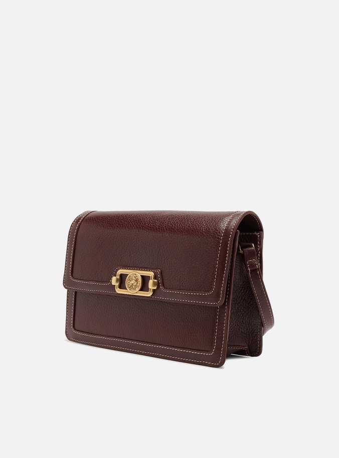 Bolsa Tiracolo Vermelha Couro  Média