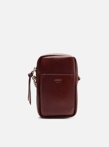 Mini Bag Vermelha Porta-Celular Bolso