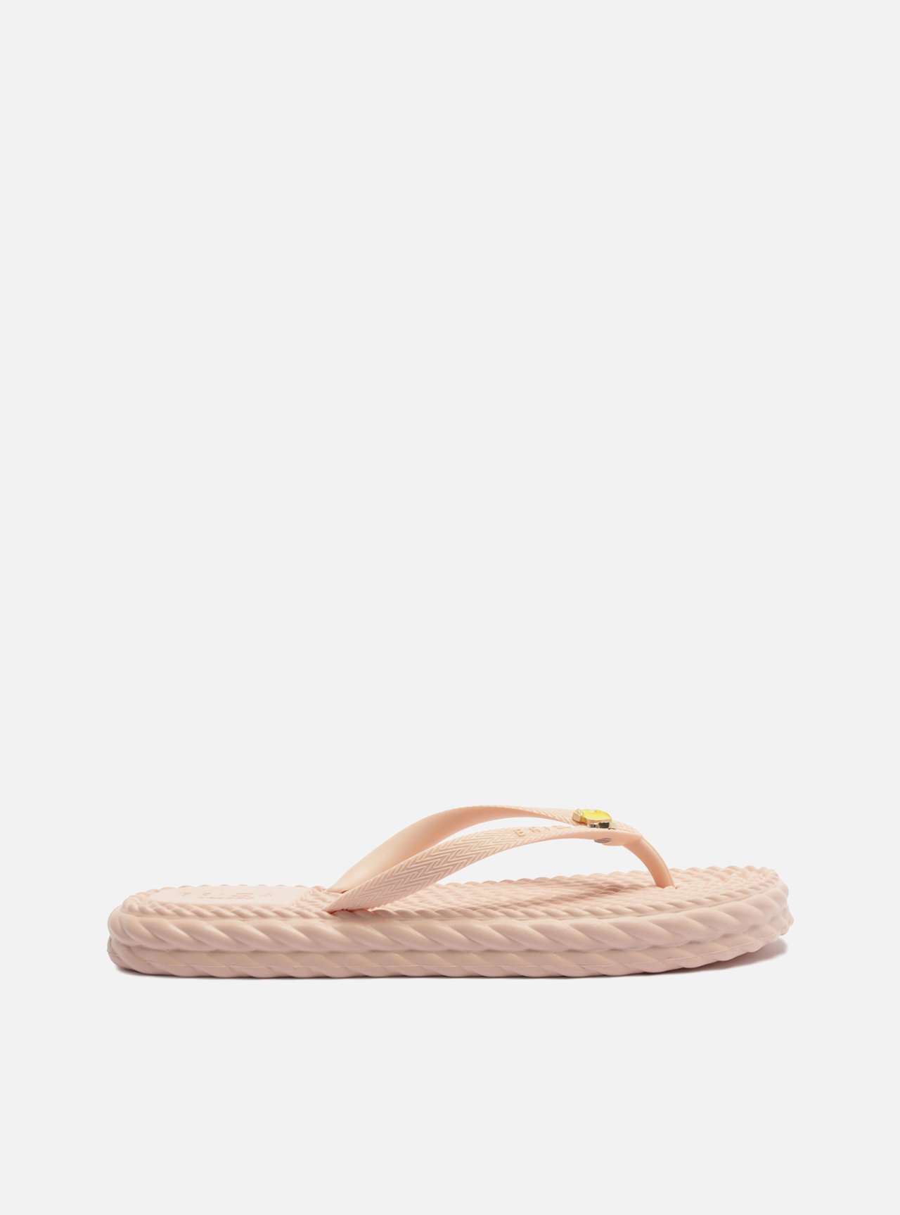 Chinelo de Dedo Branca Flatform Brizza — foto 1