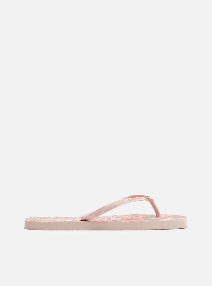 Chinelo de Dedo Rosa Collab Loccitane