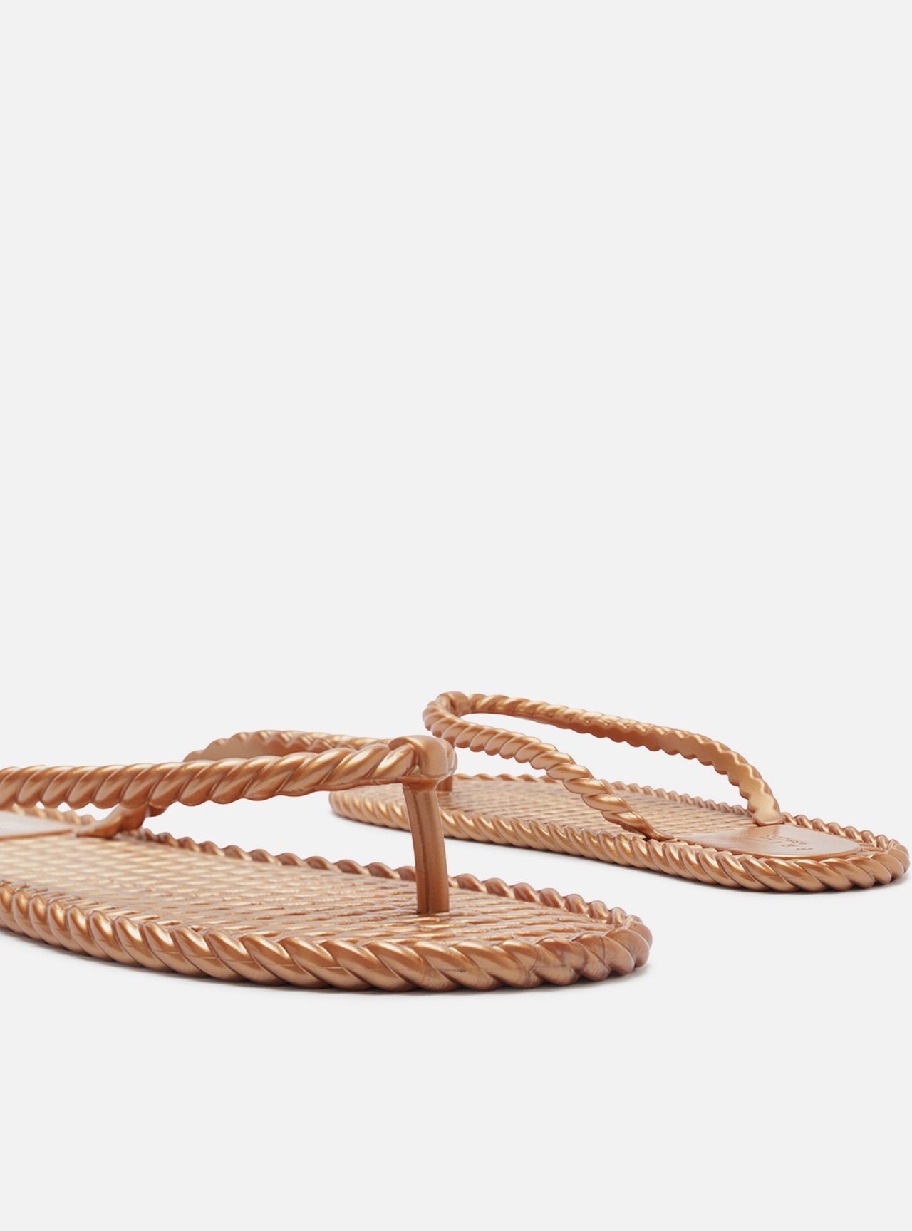 Chinelo Marrom Metalizado Marrocos Jelly — foto 4