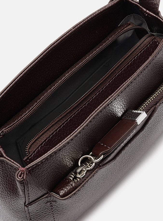 Bolsa Tiracolo Marrom Escura Emilly Pequena