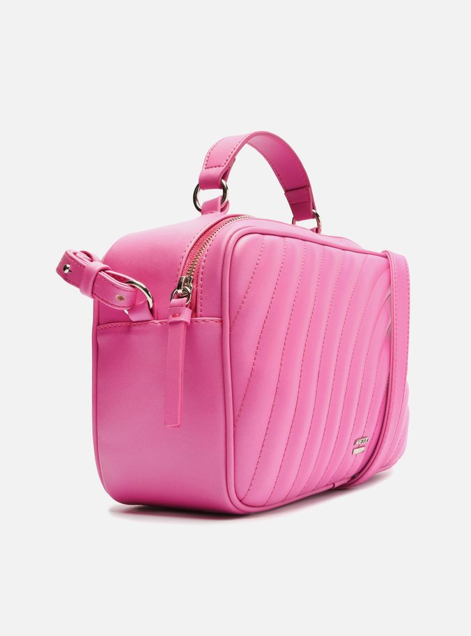 Bolsa Tiracolo Rosa Giorno Média Colorida