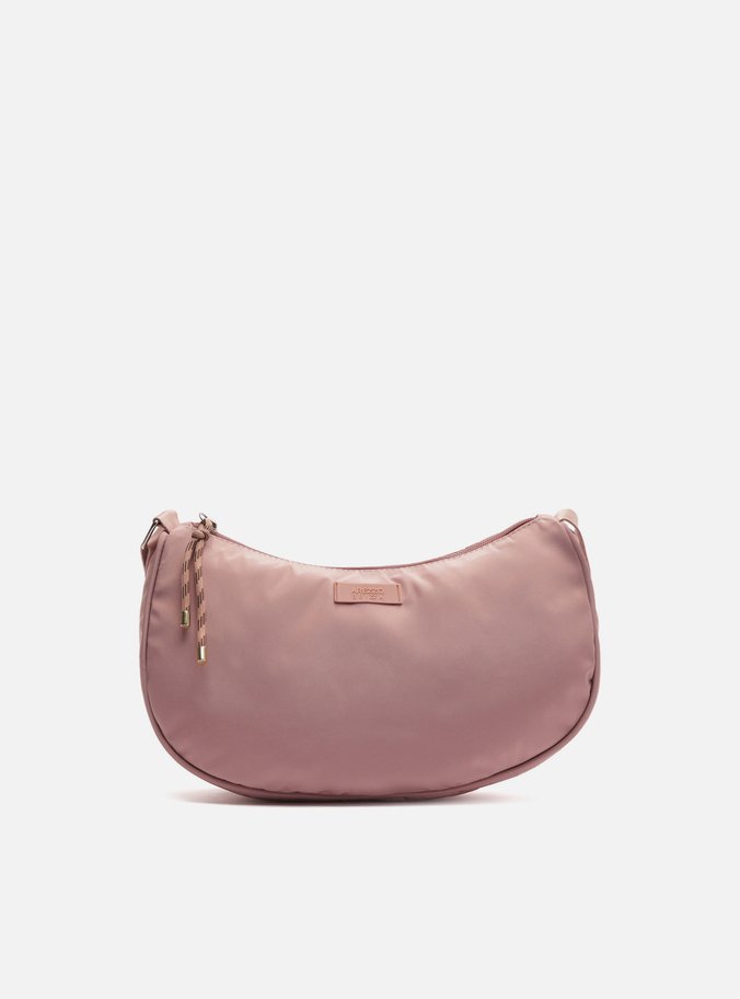 Bolsa Tiracolo Rosa Média Metais Brizza