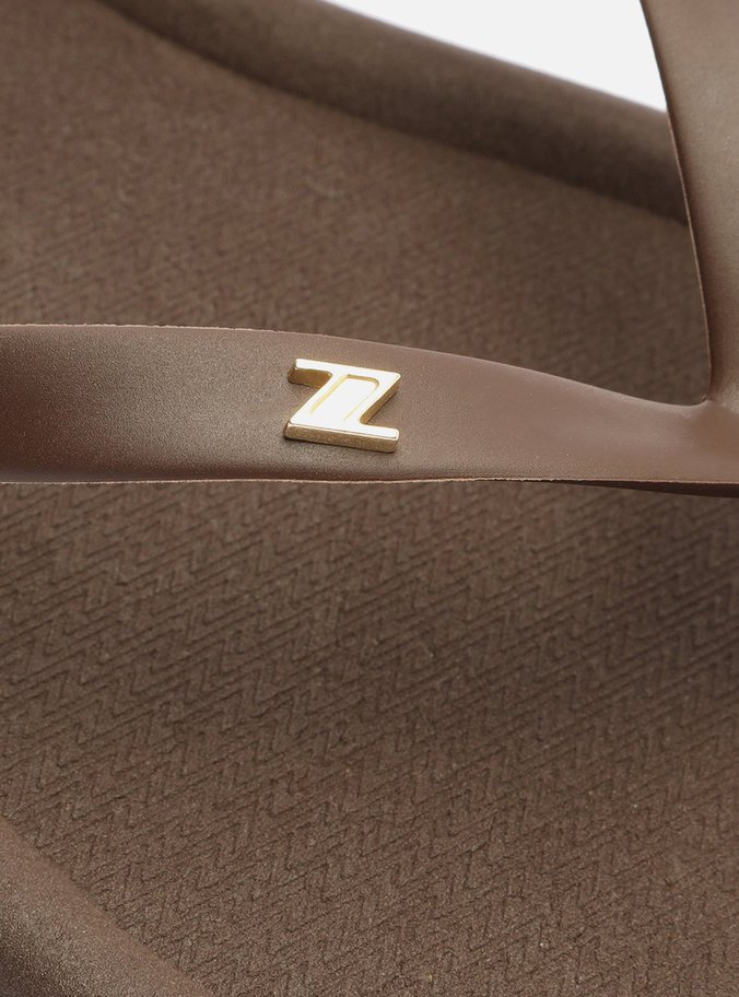 Chinelo de Dedo Marrom Bold Brizza 