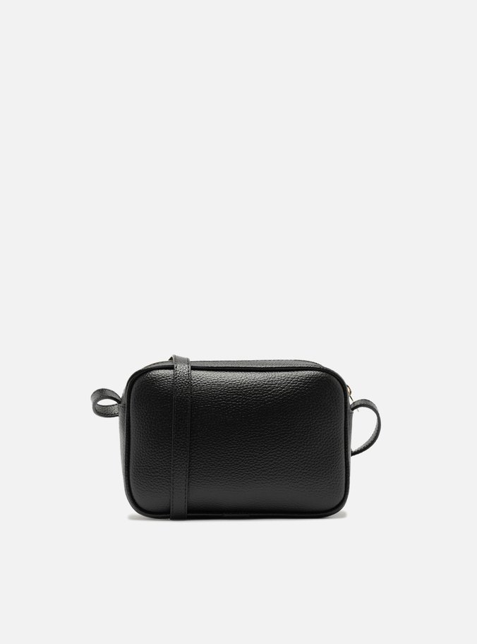 Bolsa Tiracolo Preta Pequena Charm Barbicacho