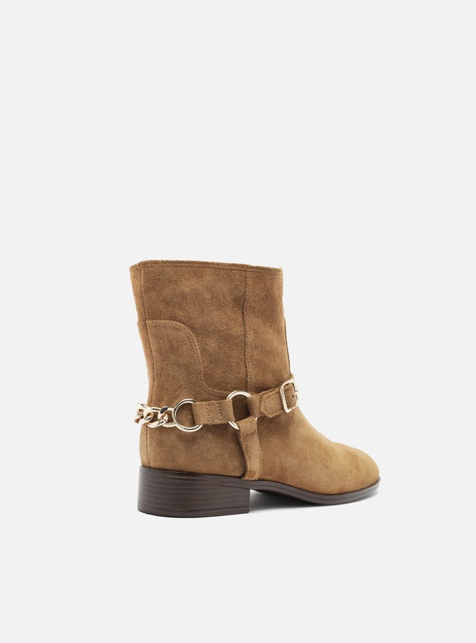 Bota Cano Curto Marrom