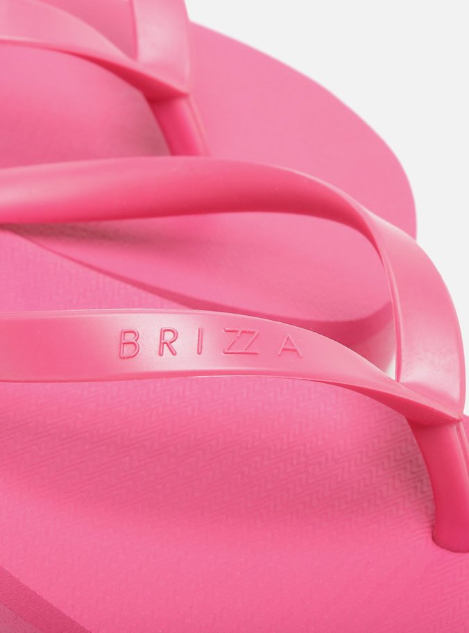 Sandália Rosa Flatform Mid Brizza