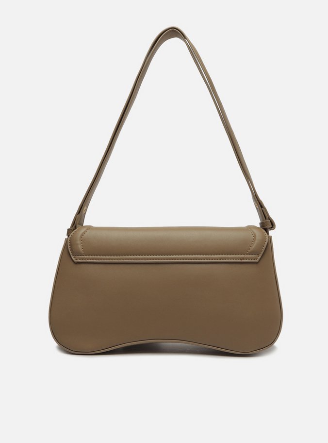 Bolsa Tiracolo Fancy Marrom Média
