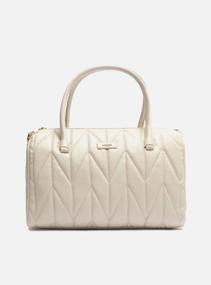 Bolsa Tiracolo Off-White Matelassê Média
