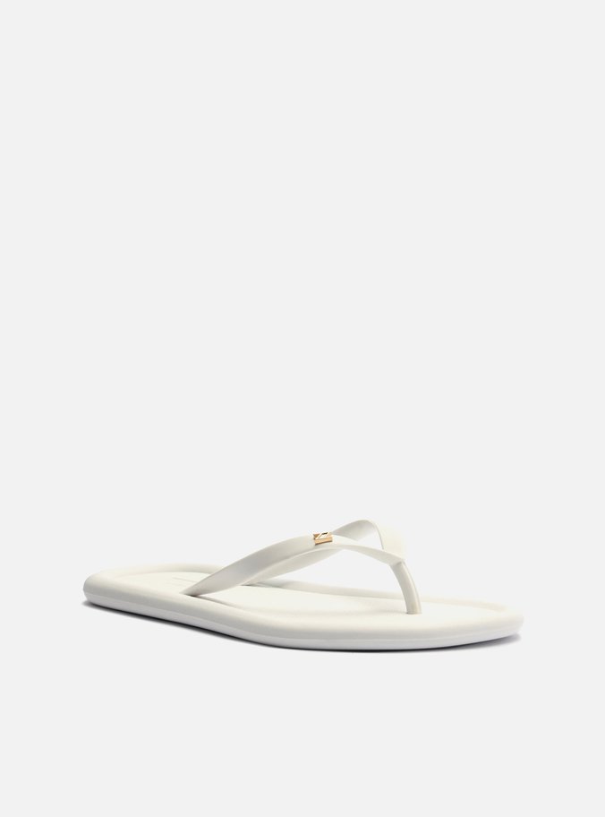 Chinelo de Dedo Branco Tiras Bold Brizza