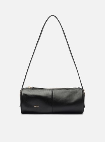 Arezzo — Bolsa Shoulder Preta Couro Media