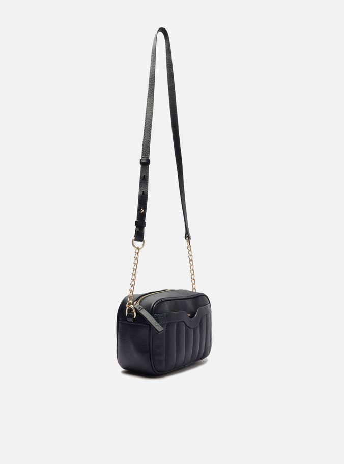 Bolsa Tiracolo Azul Couro Francine Pequena