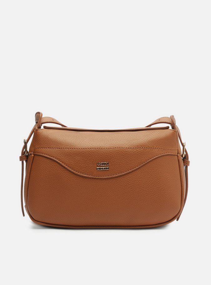 Bolsa Tiracolo Marrom Grande