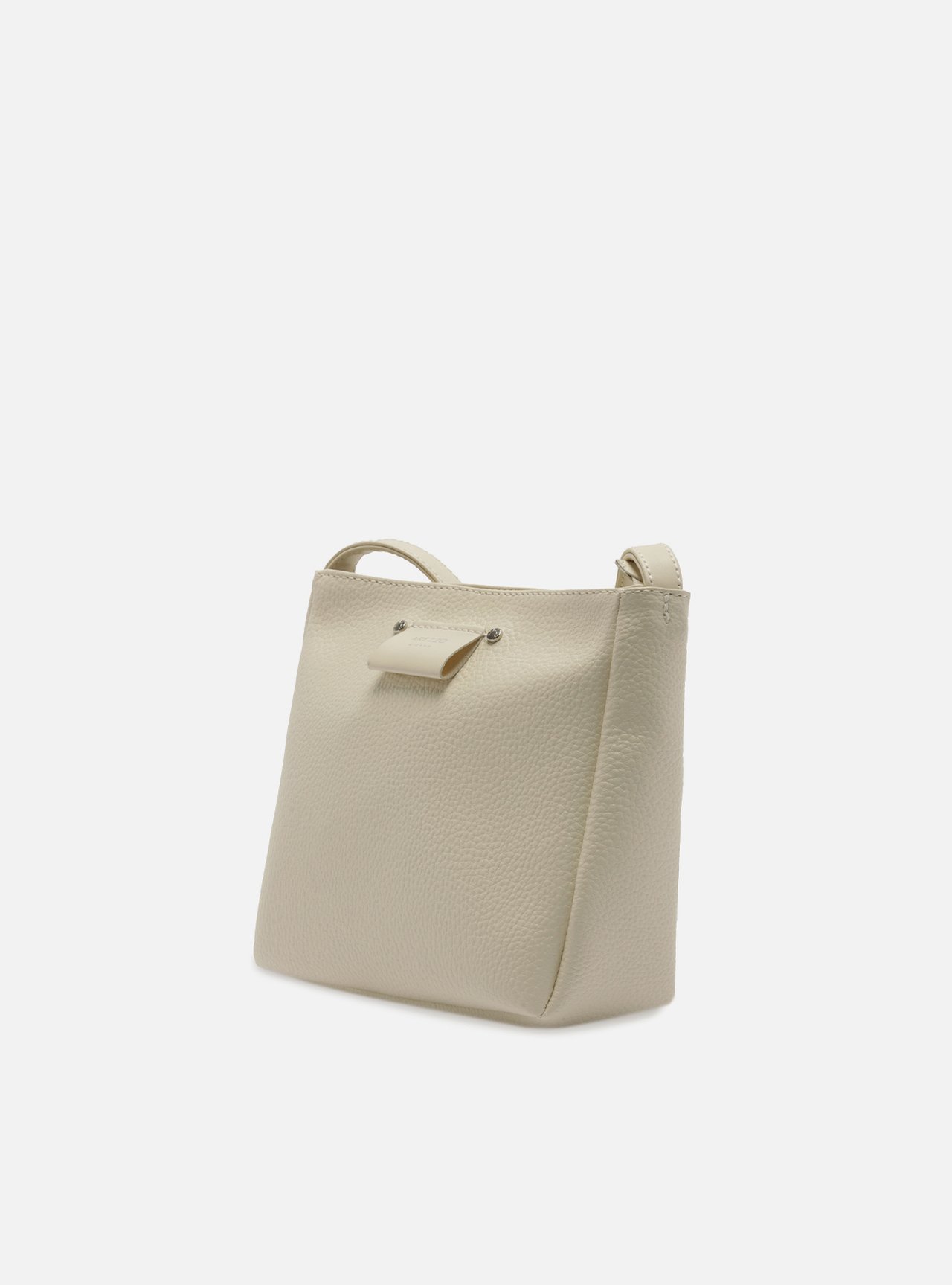Bolsa Tiracolo Branca Pequena Metais — foto 2