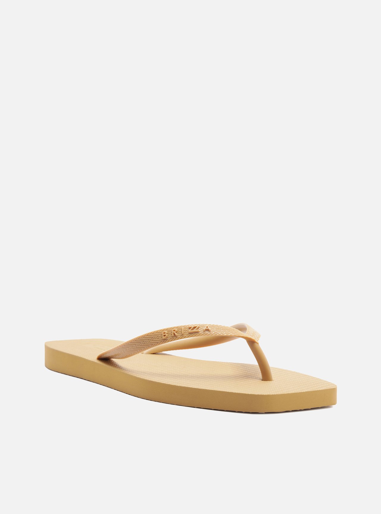 Chinelo de Dedo Nude Flatform Brizza — foto 2