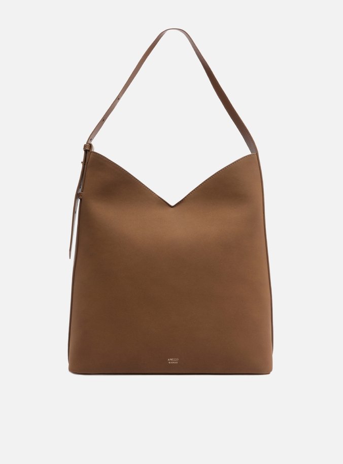 Bolsa Shopping Marrom Grande