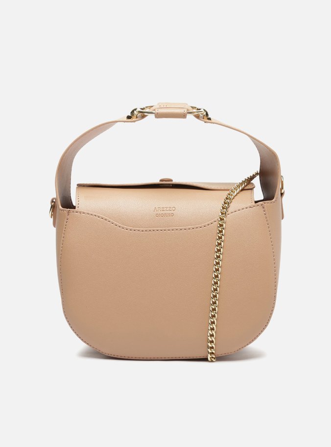 Bolsa Tiracolo Marrom Pequena Alças