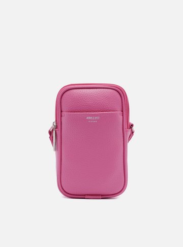 Mini Bolsa Rosa Tina Porta-Celular