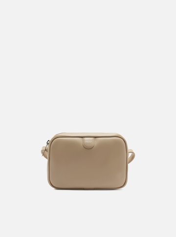 Arezzo — Bolsa Tiracolo Nude Pequena Metais