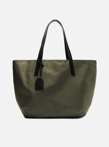 Bolsa Verde Nylon Grande