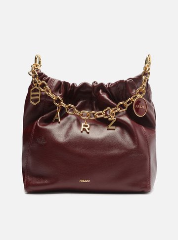 Bolsa Tiracolo Vermelha Couro Olívia Pequena