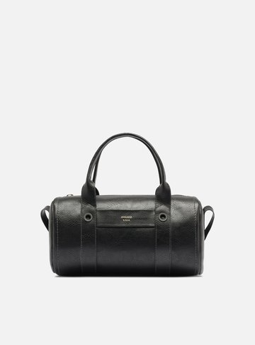 Arezzo — Bolsa Tiracolo Preta Média Metais
