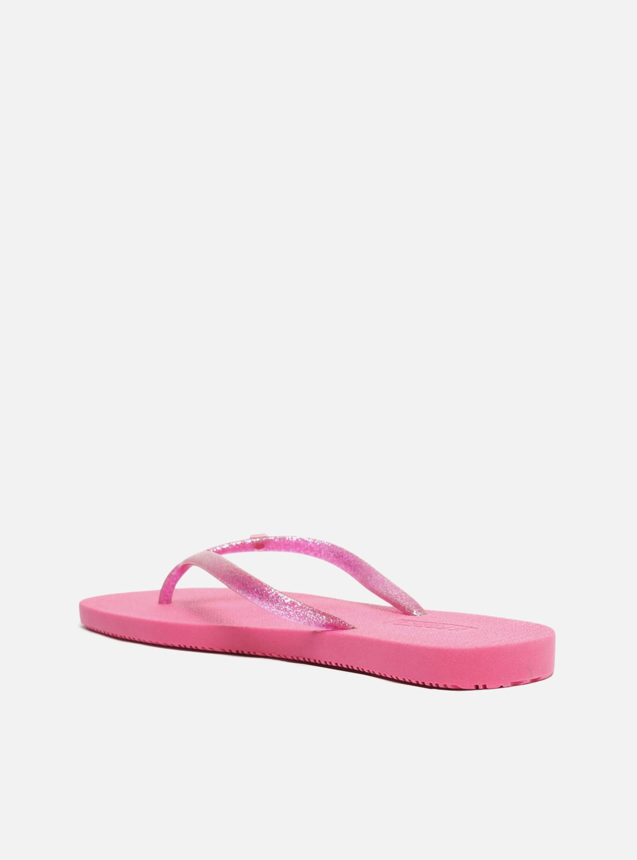 Chinelo de Dedo Rosa Tira Metalizada Brizza — foto 3