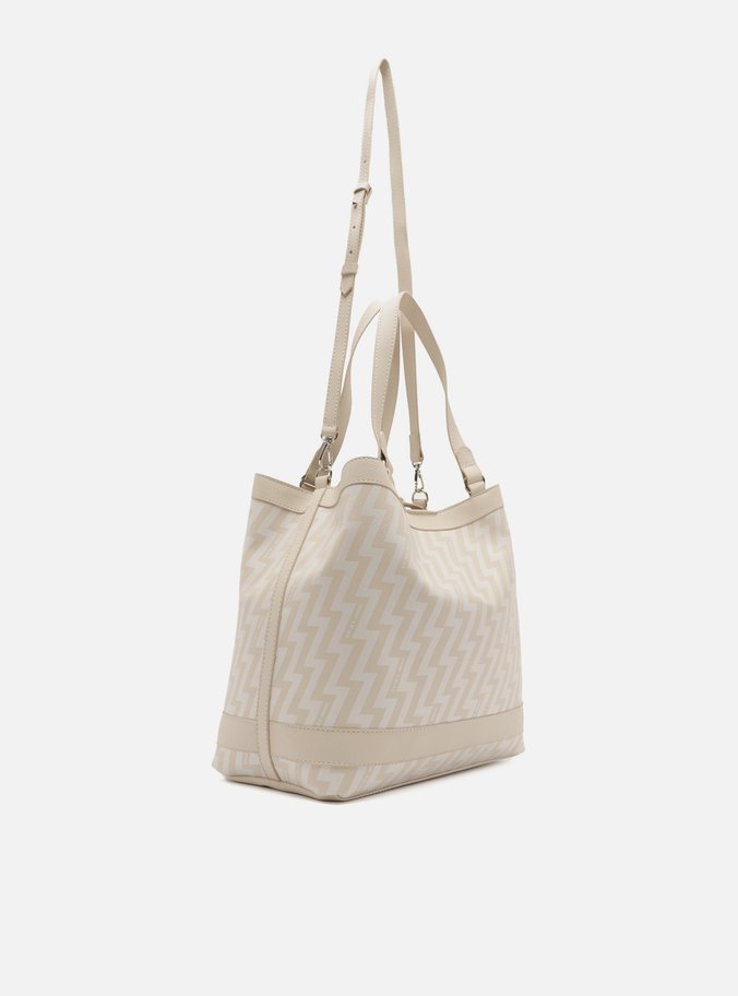 Bolsa Tote Off-White Eletrizzante Média