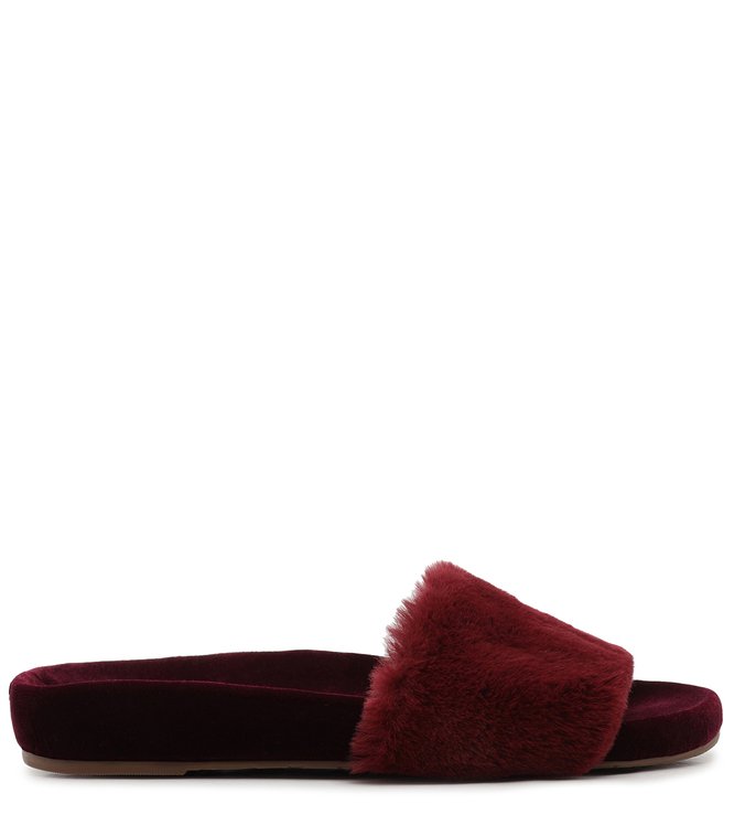 Chinelo Slide Vinho Pelos Anatômica Home