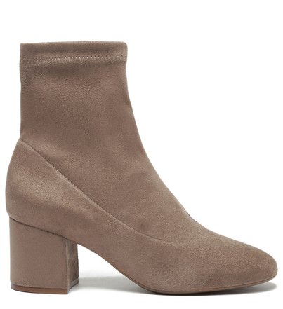 Compre Bota Veludo Skinny Cano Médio Grigio Arezzo Online