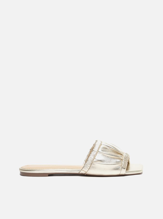 Mule Dourada Franzida