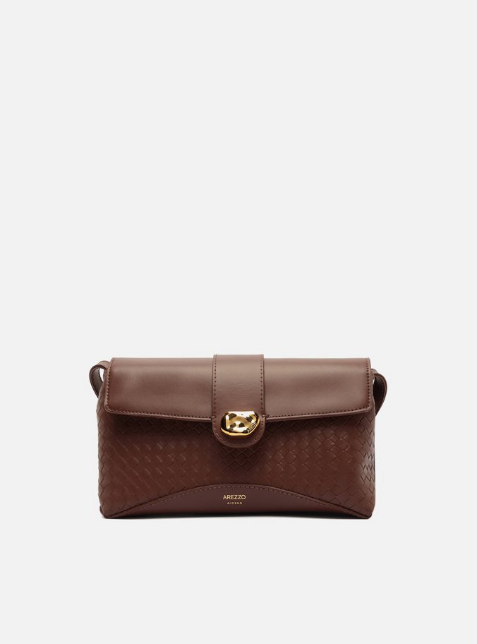 Bolsa Tiracolo Preta Média Tressê Metais