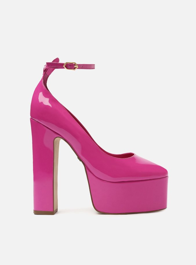 Scarpin meia pata pink 2025