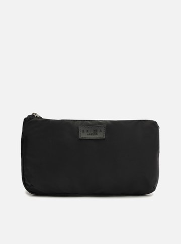 Clutch Preta Nylon Lizza Pequena Brizza