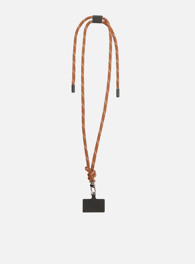 Alça de Celular Marrom Cordão Sporty Brizza