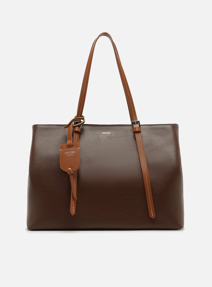 Bolsa Shopping Marrom Grande