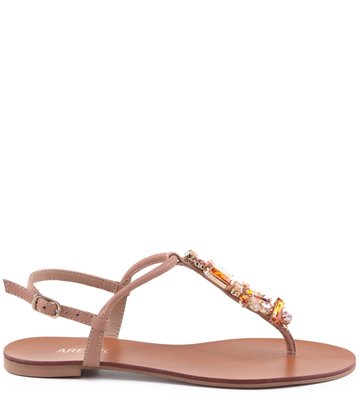 Rasteira Pedraria Blush