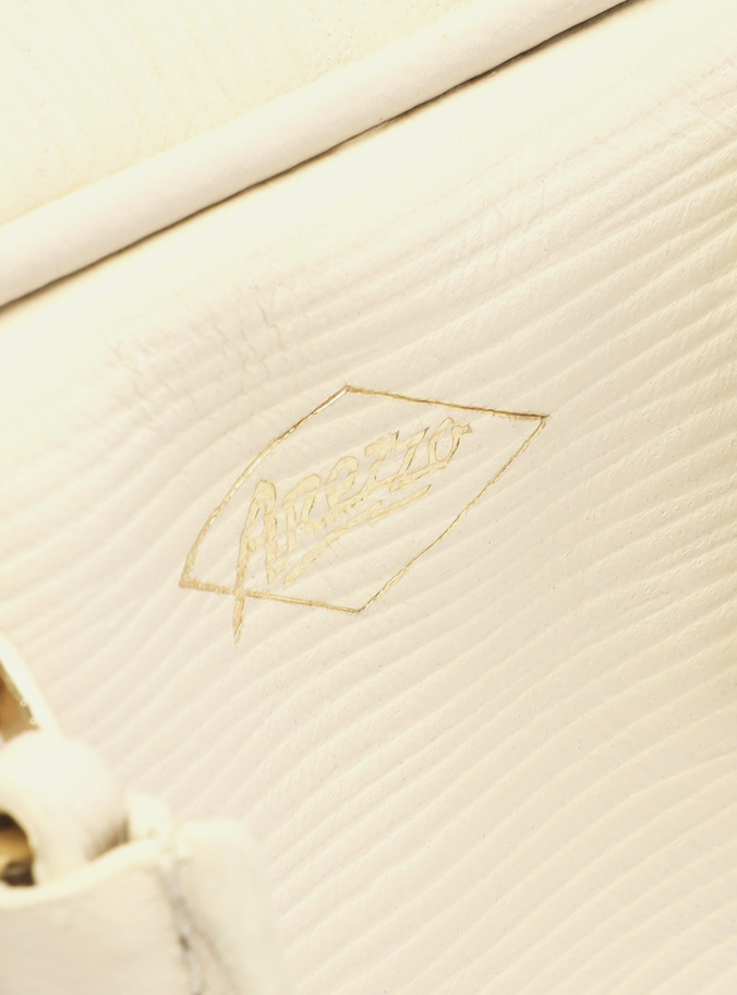 Bolsa Mini Bag Off-White Couro Lívia
