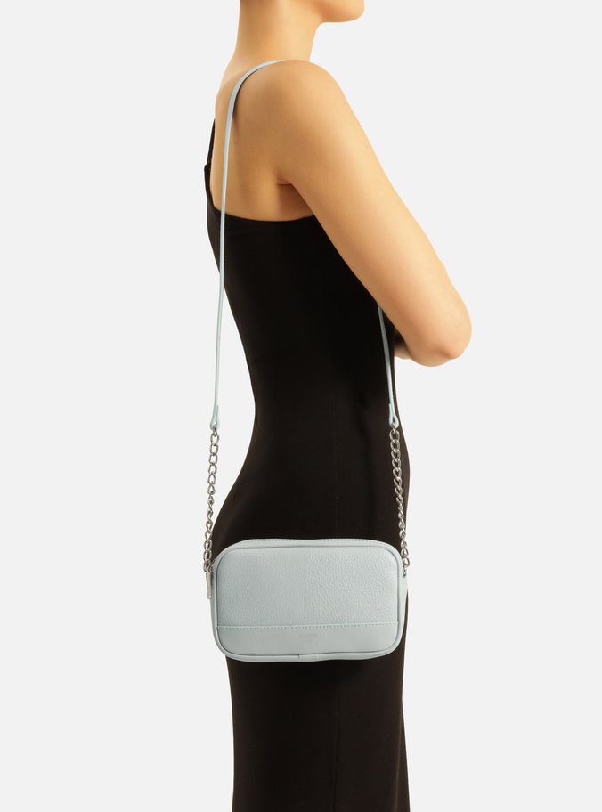 Bolsa Tiracolo Azul Pequena Corrente Basic