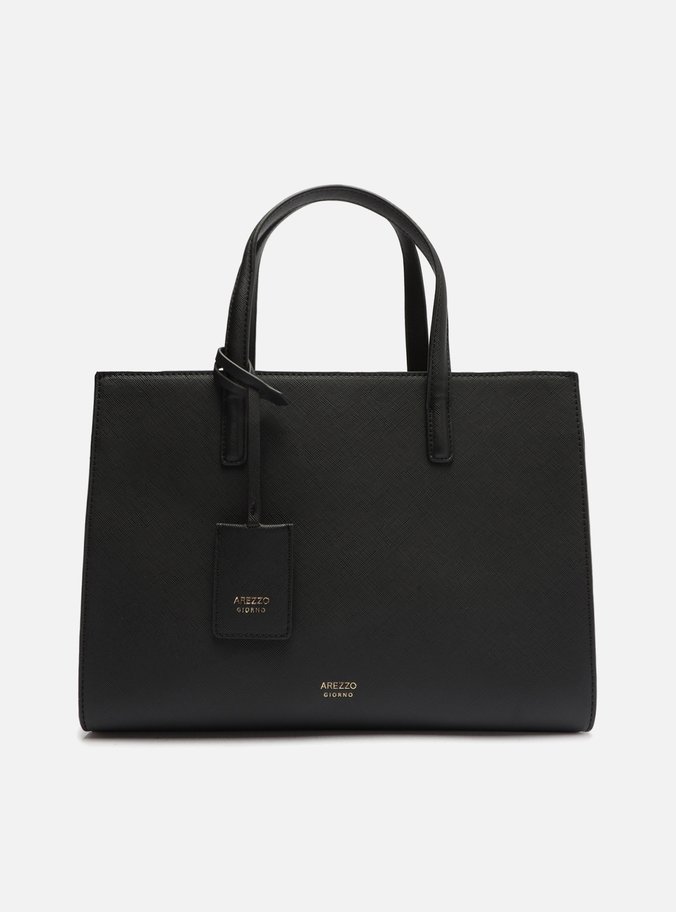 Bolsa Preta Tote Grande
