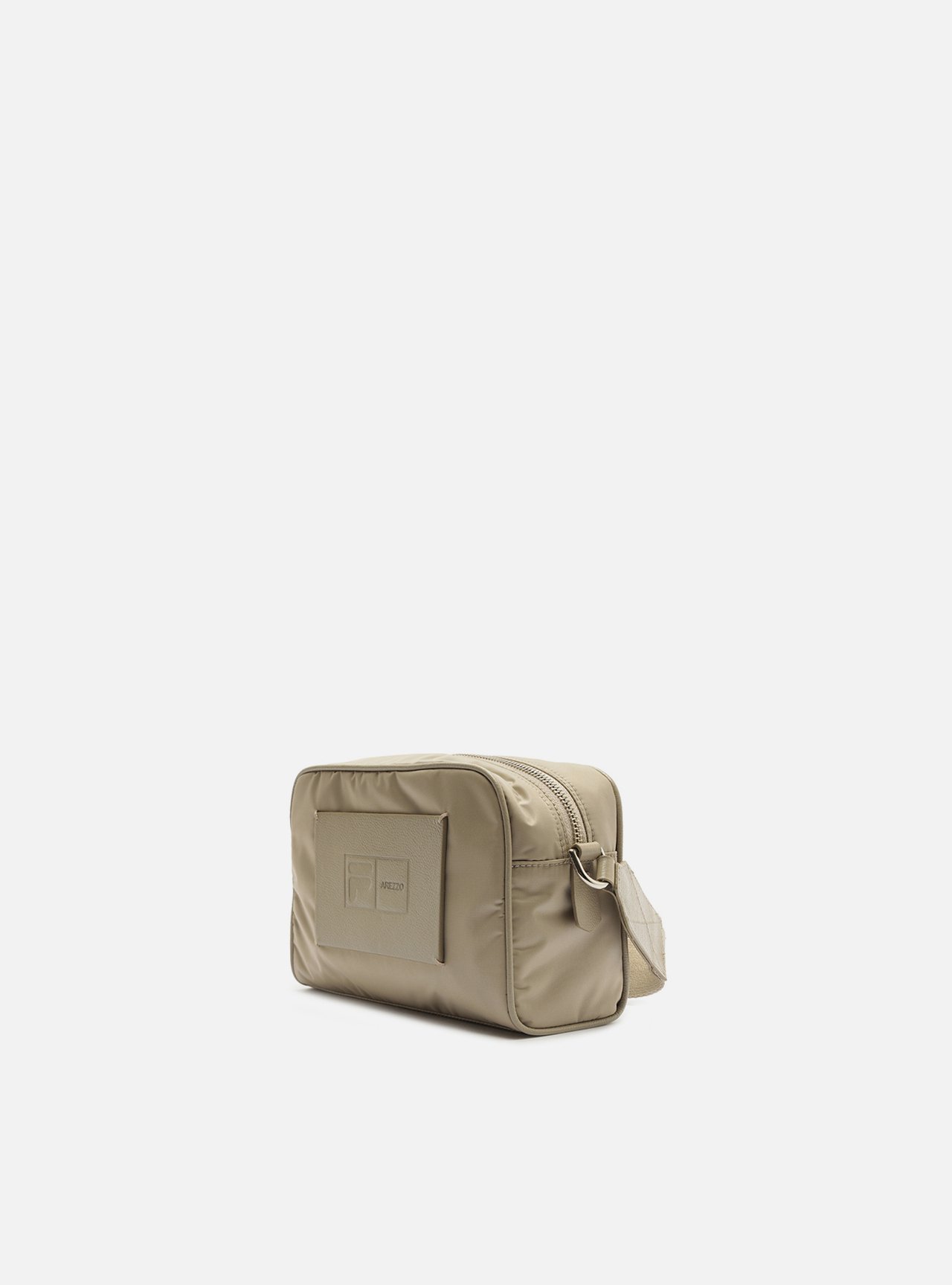 Bolsa Tiracolo Marrom Couro Pequena Alça Larga — foto 2