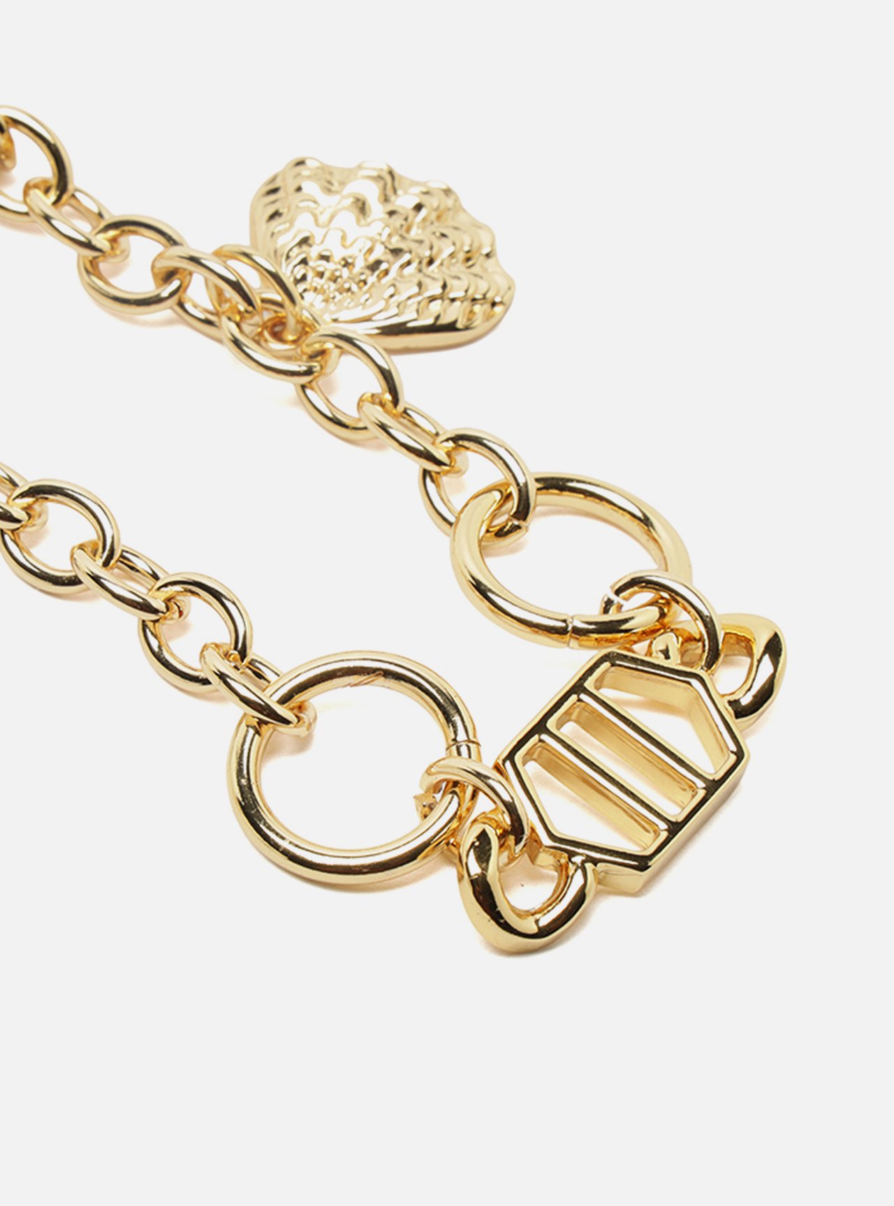 Cinto Corrente Dourado Charms — foto 3