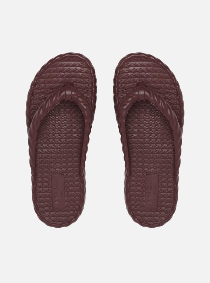 Sandália Vermelha Flatform Marrocos Mid